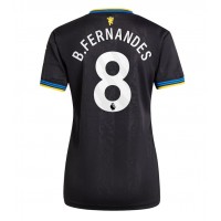 Manchester United Bruno Fernandes #8 Tretí Ženy futbalový dres 2025-26 Krátky Rukáv